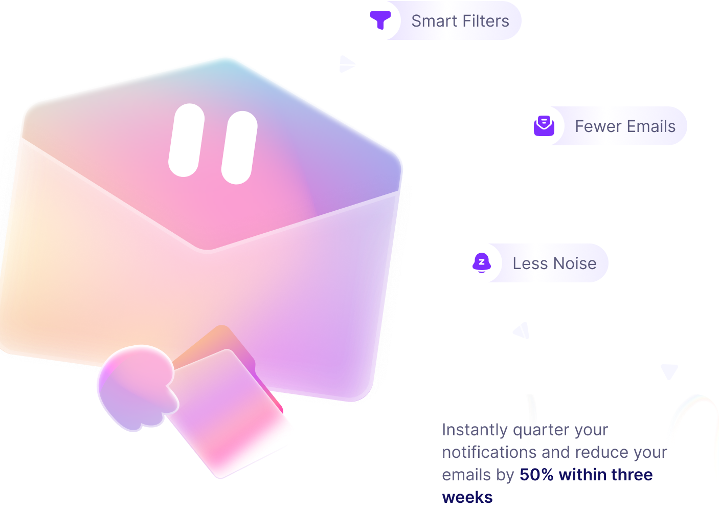 Mailopoly dashboard showing an organised inbox